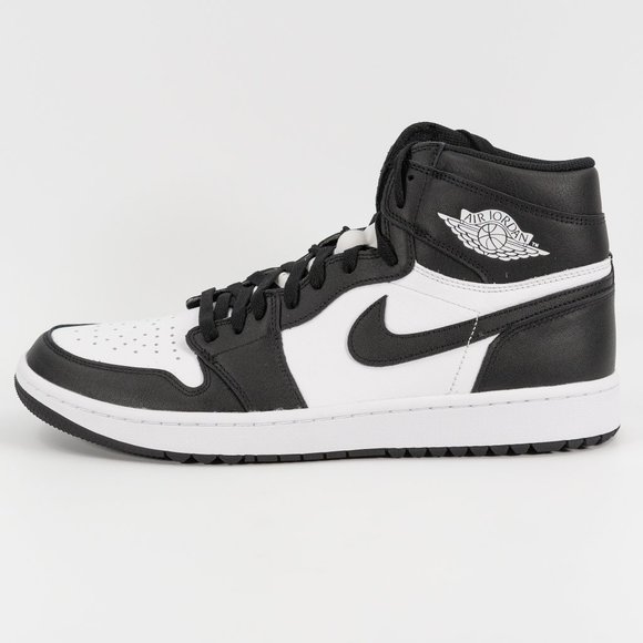 Air Jordan 1 High Golf \'Panda\' DQ0660-101 Spikeless Cleats size 14 main image 9